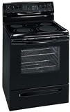 GLEFM97GPB Free-Standing 30-Inch Electric Smoothtop Range with Self Clean Oven Pearl Black
