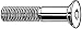 Flat Socket Head Cap Screw, M10-1.50, Stainless Steel, A2, Stainless Steel, 35mm Length, PK 50-1 Each