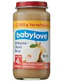 Babylove Williams Christ Birne, 6er Pack (6 x 250 g) - Bio