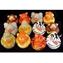 One Dozen (12) Safari/Zoo Theme Animal Rubber Ducks ~ Elephant, Tiger, Lion, Zebra, Monkey, Zoo Keeper