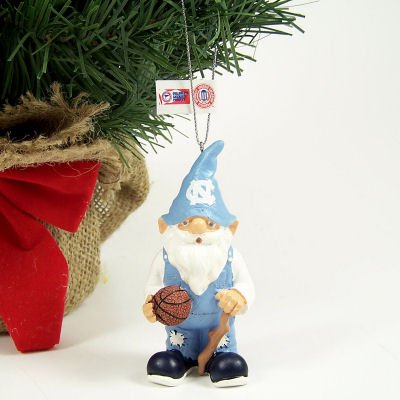 Buy NORTH CAROLINA TAR HEELS GOOD LUCK GNOME CHRISTMAS ORNAMENT by Forever Collectibles