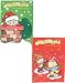 6 New Christmas Holiday Season Toy Gift Coloring Books