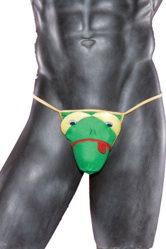 Men's Funny Frog Thong With Sound