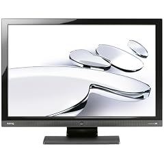 Benq G2110W 55,9 cm (22 Zoll) (21,6 Zoll) TFT Monitor schwarz gl�nzend DVI (Kontrast 2500:1, 5 Ms Reaktionszeit)