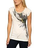 Firetrap Dionne-Feather Printed Womens T-Shirt Vintcrea Large