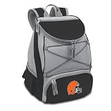 Exclusive By Picnictime Ptx Backpack Cooler/Black-Cleveland Browns (Digital Print)