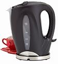West Bend 53783 1-3/4-Quart Cordless Water Kettle, Black