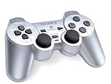 Official Sony Satin Silver DualShock 2 Controller (PS2)