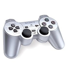 Official Sony Satin Silver DualShock 2 Controller (PS2)
