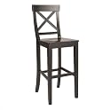 X-Back Counter Stool - Soft Black (24")