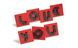 LEGO "I LOVE YOU" Valentine Day Letter Set