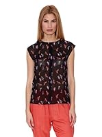 JJ & LIFE Blusa Caballos (Negro)