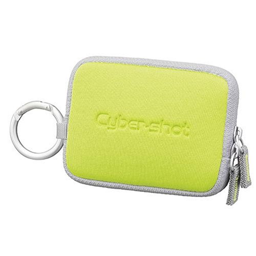 Childrens Toyshop  Electronics : Sony LCS-TWE Soft Carry Case For S,W & T Cybershot - Green