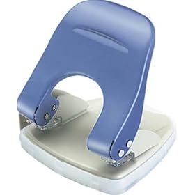 【クリックでお店のこの商品のページへ】コクヨ 2穴パンチ 23枚 青 PN-82NB： 文房具・オフィス用品