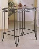 Black Matrix Design Bar Table