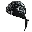 Fitted Bandana Du Rag Scarf Wrap Headwrap Tribal Skull