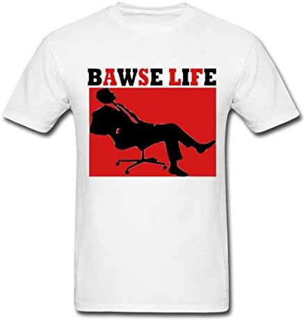 LeiANze White As A Souvenir Bawse Life male clothing XL