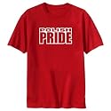 T-SHIRT RED " POLISH PRIDE " POLAND Large