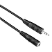 Hama Audio-Kabel 3,5-mm-Klinken-Stecker/Kupplung Stereo, 5 m