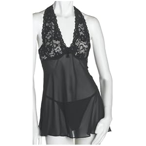 Buy Cinema Etoile Ladies Halter Chiffon Babydoll by Cinema Etoile