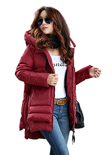 Spikerking Women's down jacket Hooded military outfit thickening coat