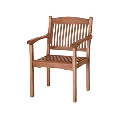 Siena Garden 657010 Landhaussessel Nassau,  L 50 x B 67 x H 89 cm, Eukalyptus-Holz