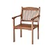 Siena Garden 657010 Landhaussessel Nassau,  L 50 x B 67 x H 89 cm, Eukalyptus-Holz