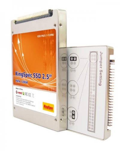 128GB KingSpec 2.5 PATA/IDE SSD Solid State Disk MLC