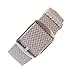 Wrist And Style Perlon Watch Strap (20mm, Light Grey)