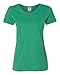 Fruit of the Loom Ladies' 5 oz, HD CottonÖ T-Shirt-Retro HTR Green-M