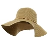 Ladies Toyo Braid Hat (2)-Khaki