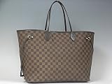 (ルイヴィトン)LOUIS VUITTON ダミエ トートバック[ネヴァーフルGM] エベヌ N51106