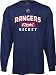 New York Rangers -Navy- Center Ice RBK Practice Long Sleeve T-Shirt