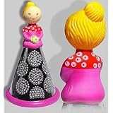 Cheese Nutmeg Grater Doll- Pink- Small Paris by Apilcina