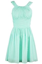 Cocktail Chiffon Evening Dress/Bridesmaid Dress/Mini Dress 