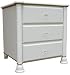 Princess Collection In Pink: Night Stand, 3-Drawers