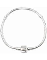 De Buman Sterling Silver Charm Bracelet