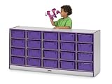 30 Tub Single With Tubs - Purple - School & Play Furniture