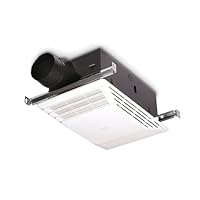 Broan Model 658 Combination Bathroom Heater/Fan Unit, 70 CFM, 4.0 Sones
