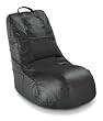 Ace Bayou ABC Life Style Furniture Lycra Video Bean Bag, Black/Black