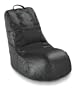 Ace Bayou ABC Life Style Furniture Lycra Video Bean Bag, Black/Black