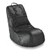 Ace Bayou ABC Life Style Furniture Lycra Video Bean Bag, Black/Black