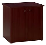 Manchester 2 Door Base Cabinet in Mahogany Finish By Bestar Furniture