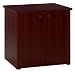Manchester 2 Door Base Cabinet in Mahogany Finish By Bestar Furniture
