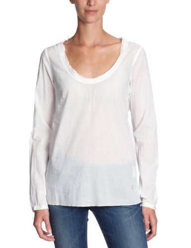 CAMPUS Damen Bluse 146 1411 42195, Gr. 38 (M), Elfenbein (109) Preisvergleich