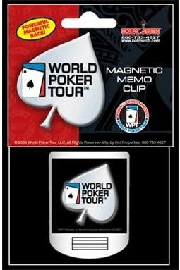 World Poker Tour Magnetic Memo & Chip Clip