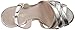 Nine West Women's Kindeyes Metallic Wedge Sandal