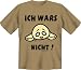 Suchen : Fun-T-Shirts " Ich war's nicht !!! " Gr&ouml;&szlig;en S - XXL