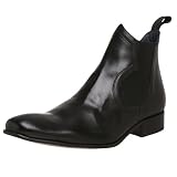 John Fluevog Men's Rigas Chelsea Boot,Black,9 M US