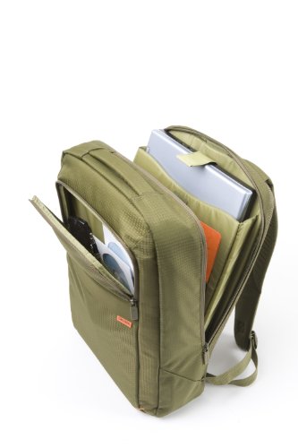 Dicota BacPac Rucksack f&uuml;r Notebook bis 35,8 cm (14,1 Zoll) gr&uuml;n